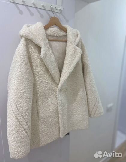 Шуба (пальто) тедди натуральная (барашик)