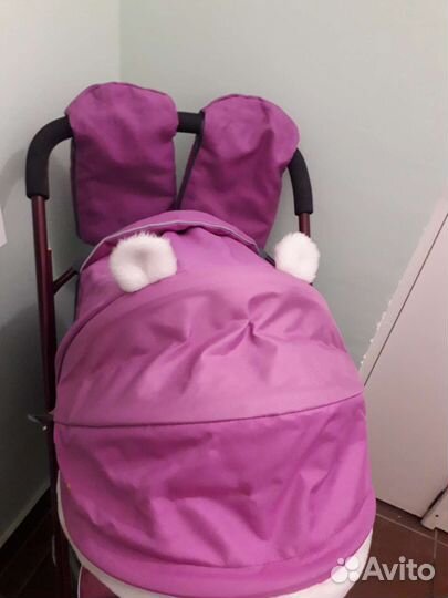 Продам санки коляска,в отличном состоянии