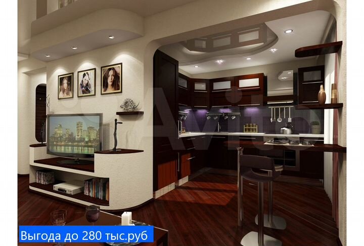 Квартира-студия, 23,2 м², 3/18 эт.