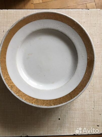 Винтажные пирожковые тарелки лфз