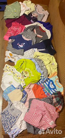 Детские вещи пакетом для девочек 1-2 года