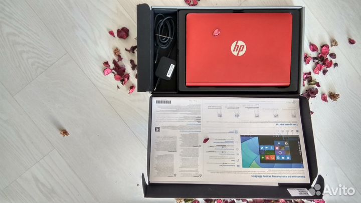 HP pavilion X2 ноутбук+планшет, чек, коробка