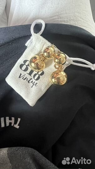 Винтажные серьги 818