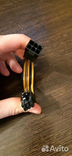 PCI-e 6 pin мама-папа