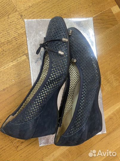 Женские туфли замшевые Melluso, 39 размер