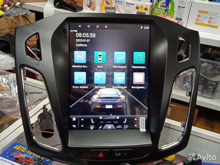 Андроид Тесла автомагнитола форд фокус 3