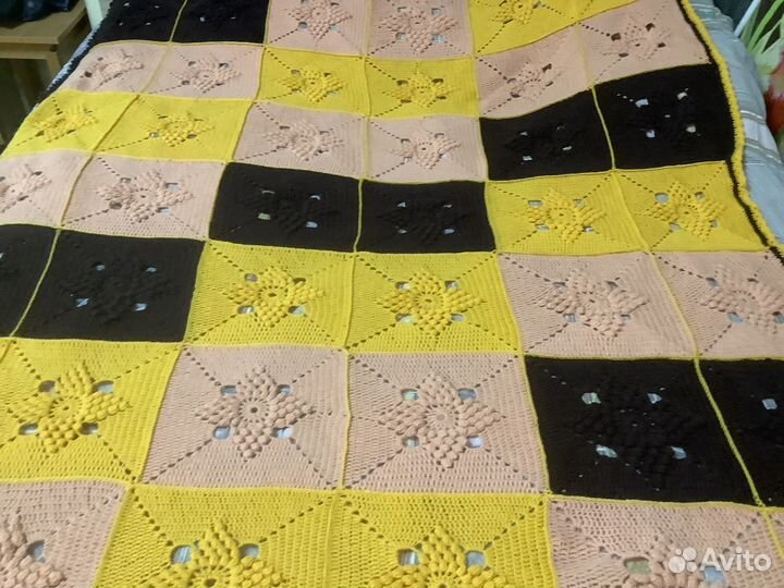 Плед ручной работы