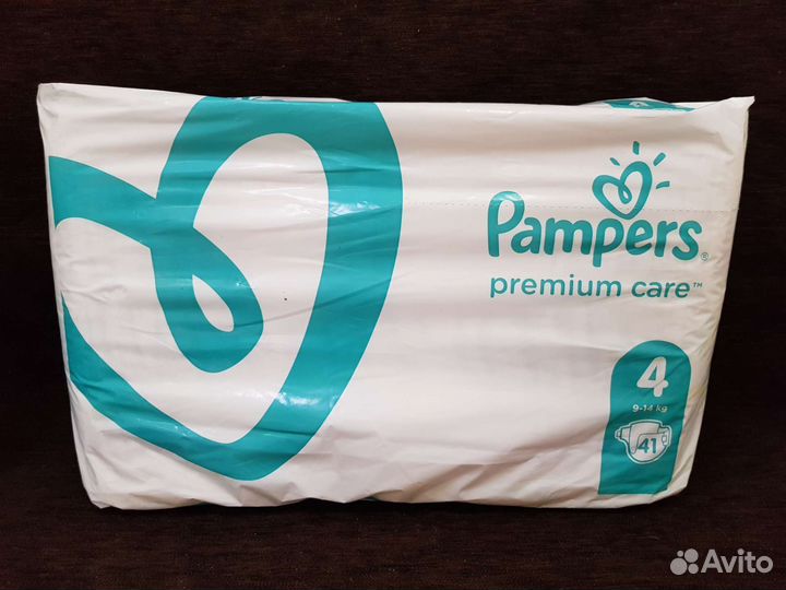 Подгузники pampers 4