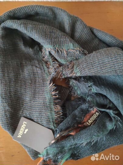 Палантины Labbra, синий и серый