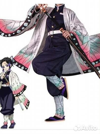 Костюм косплей Шинобу кочо