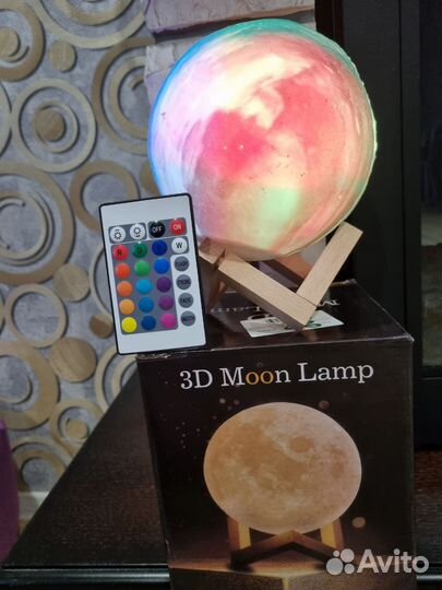 Светодиодный ночник, шар, звездное небо, новый