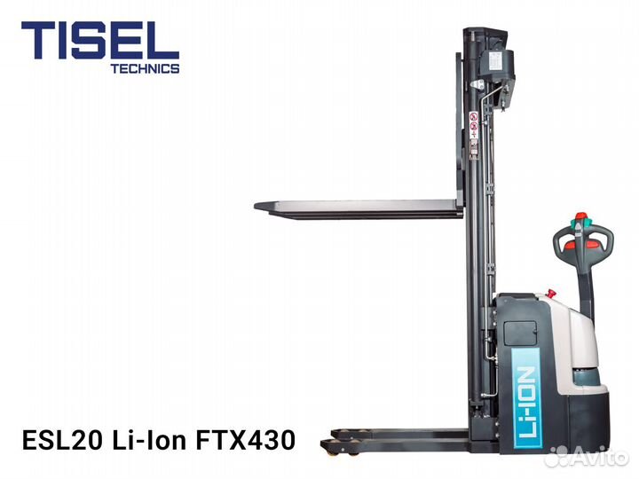 Штабелер самоходный Tisel ESL20 Li-Ion FTX430