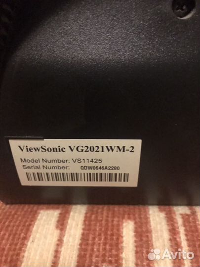 Монитор ViewSonic