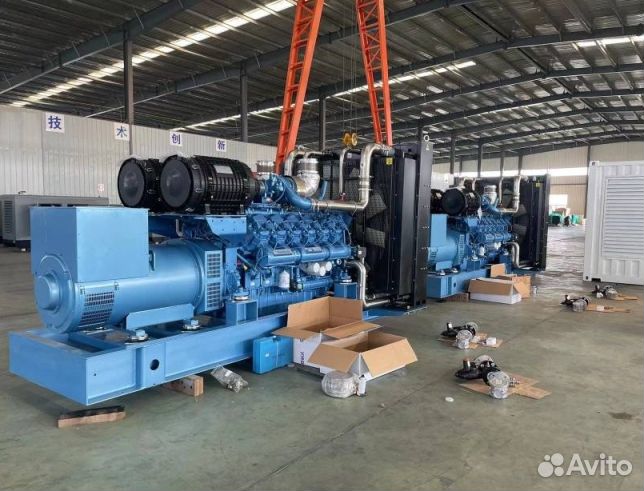 Газoпоpшневая электpостанция 1000 kW