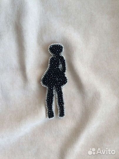 Брошь ручной работы