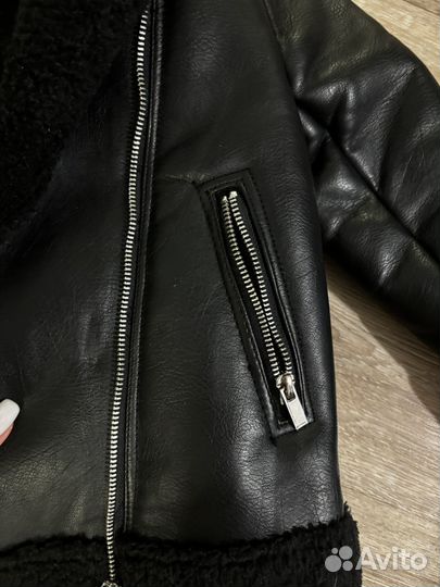 Дубленка детская 128