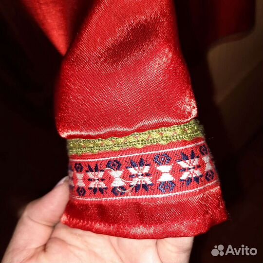 Русско-народная рубашка с поясом