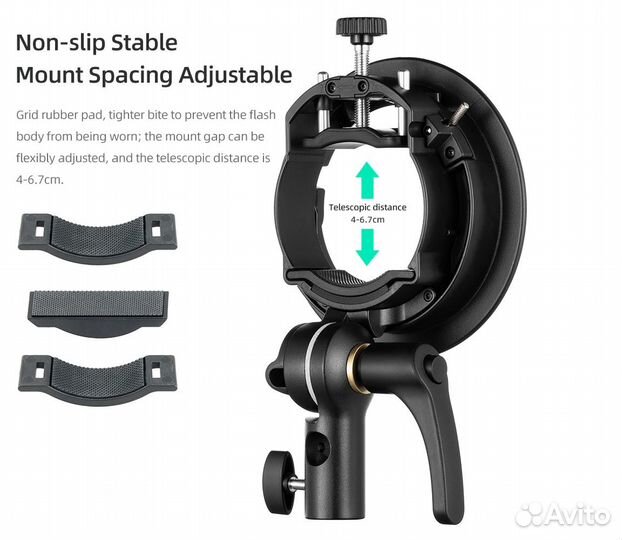 Крепление для вспышки Godox S1