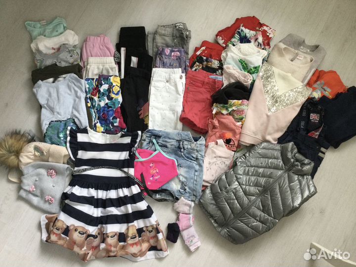 Вещи110-116 пакетом на девочку vip