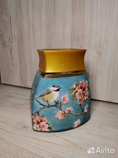 Кофейные банки. Декупаж