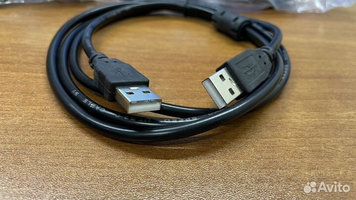От 30шт кабель удлинитель USB 2.0 папа-папа новые