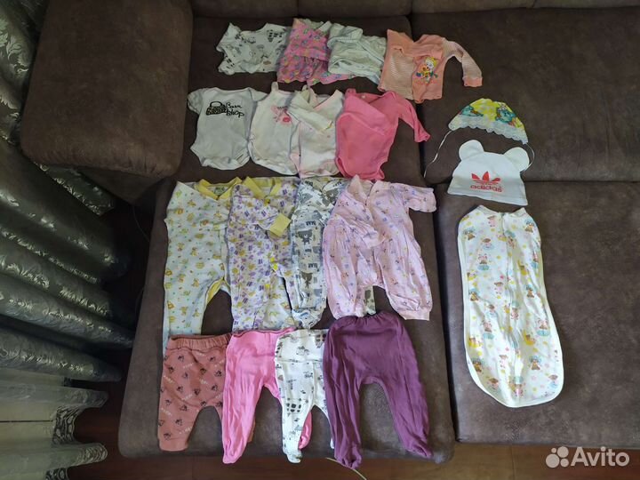 Детские вещи 0-3 месяца