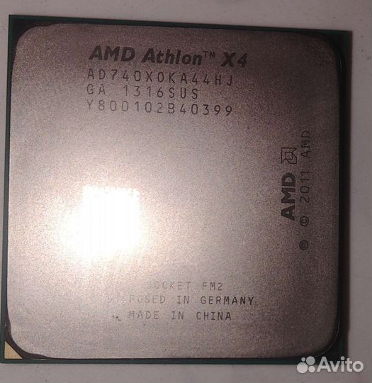 AMD Athlon X4 740