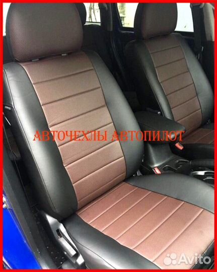 Чехлы Автопилот Mitsubishi Outlander 3 из экокожи