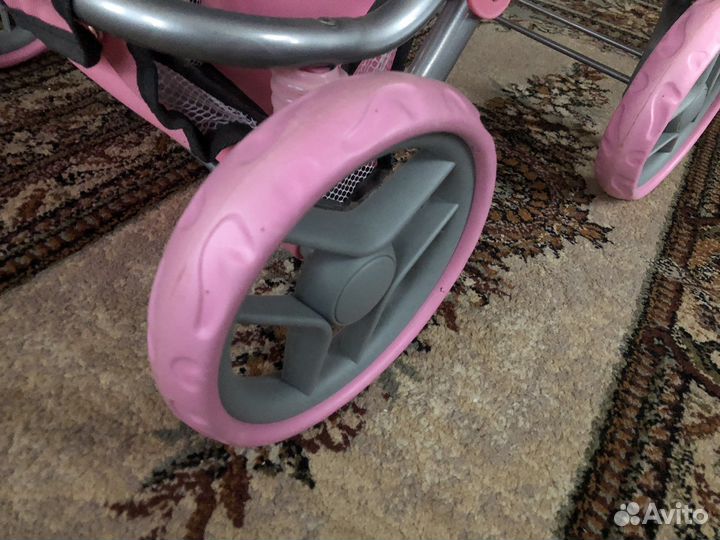 Детская коляска с пупсом, новая