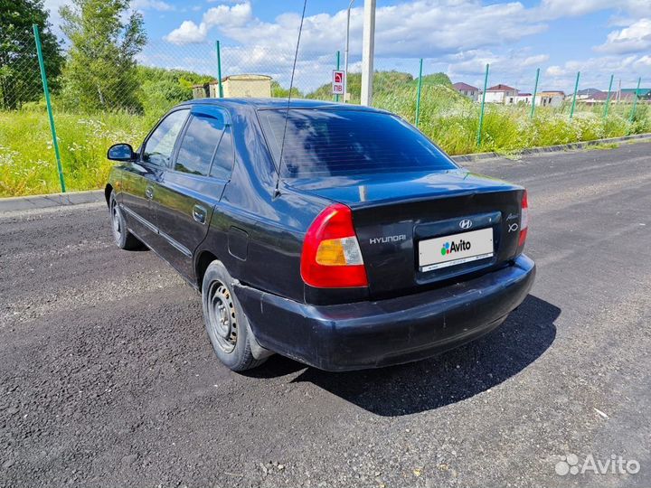 Hyundai Accent 1.5 МТ, 2008, 294 291 км