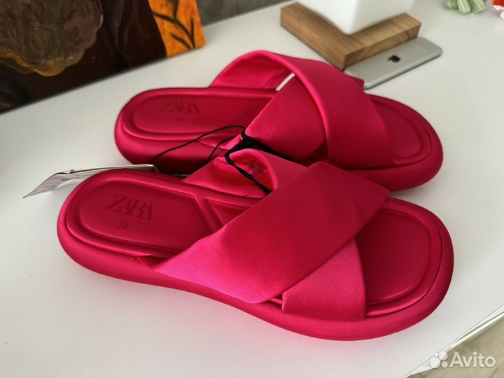 Шлепанцы zara 39