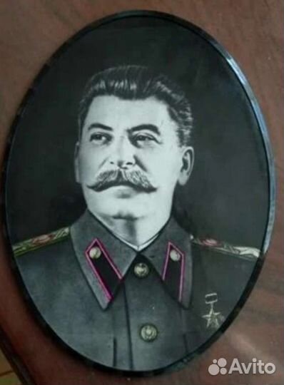 Фото Сталина, овал