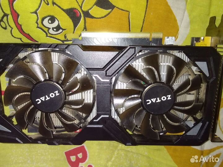 Видеокарта zotac gtx 1060 6gb
