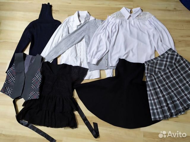 Юбка, блузки, рубашки, школьная форма 7-12 лет