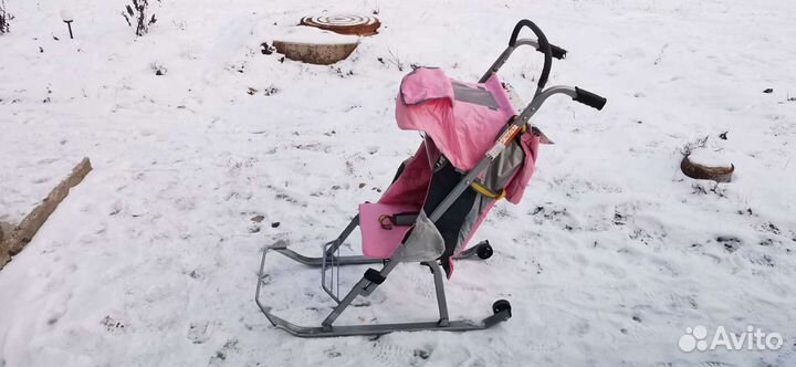 Коляска санки