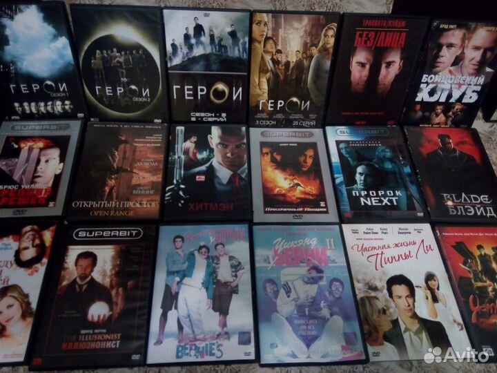 DVD разные фильмы