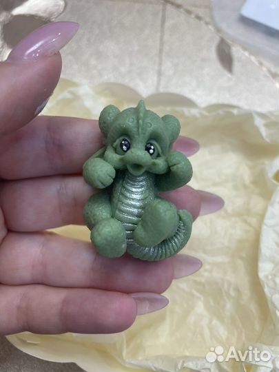 Мыло ручной работы дракон