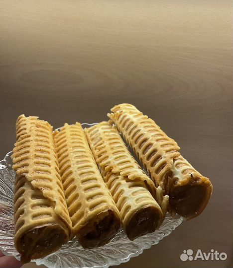 Вафельные трубочки