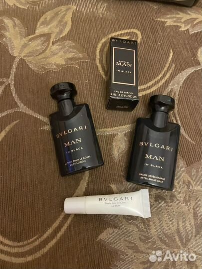 Косметичка Bvlgari с наполнением (Man in black)