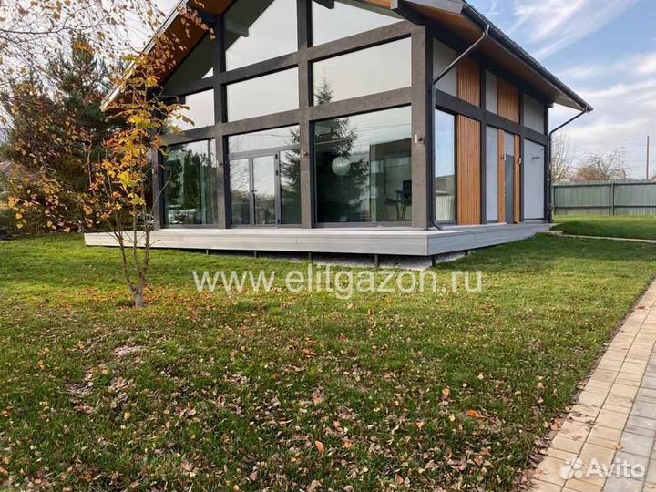 Укладка и продажа рулонного газона