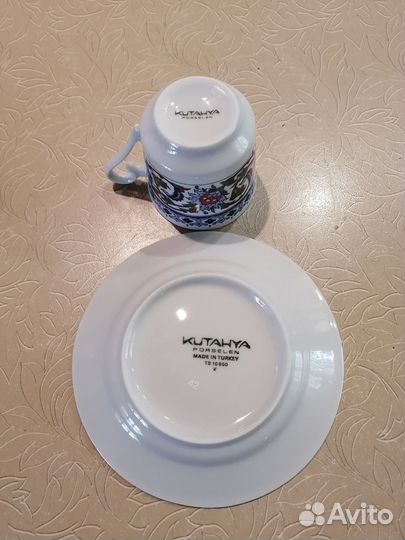 Кофейный турецкий набор Kutahya,кокотницы