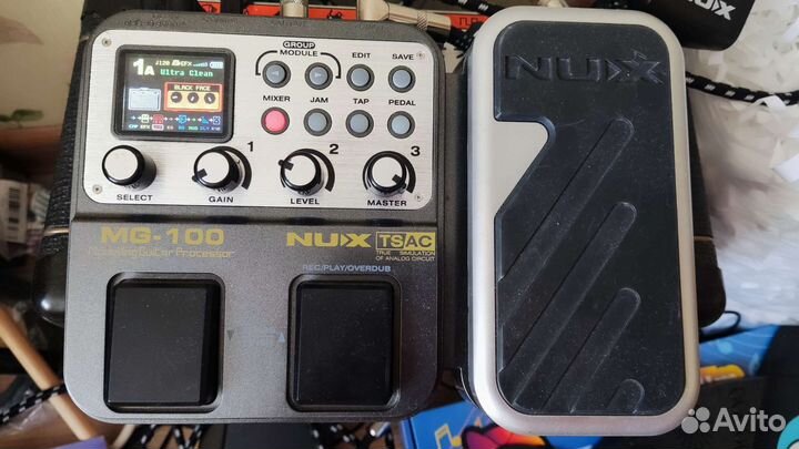 Гитарный процессор nux mg-100