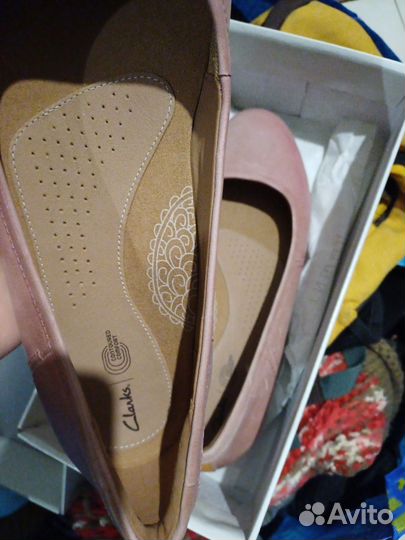 Балетки clarks новые