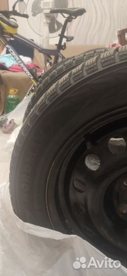 Шины 205 55 16 бу зимние шипованные