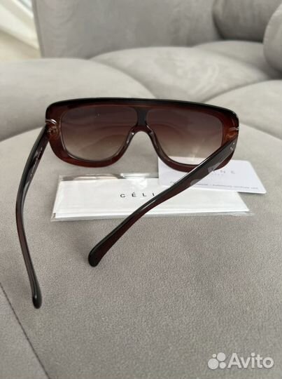 Очки женские солнцезащитные коричневые