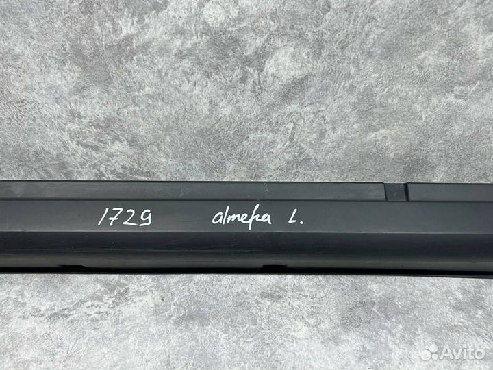 Накладка на порог левая Nissan Almera G15 2016