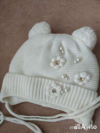 Шапки на девочку
