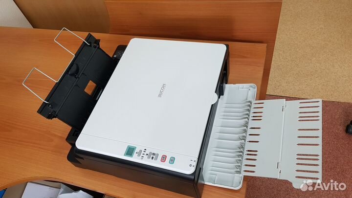 Мфу лазерное Ricoh Aficio SP 100SU, ч/б, A4