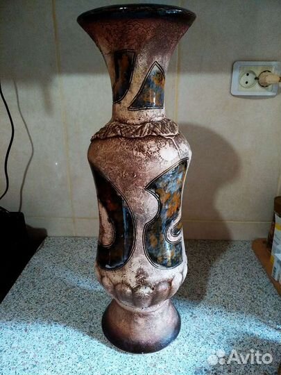 Ваза напольная керамика