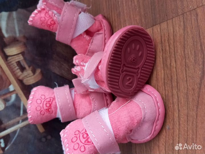 Обувь для мини собак новая